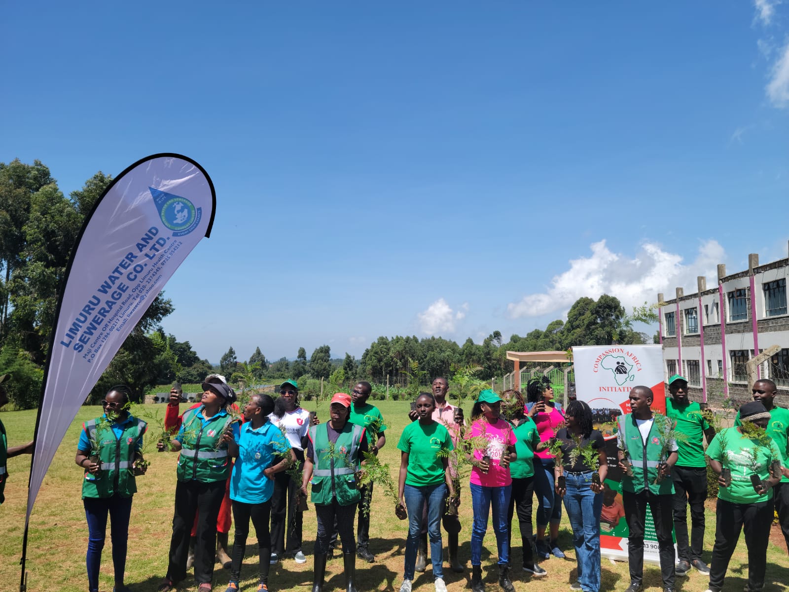 LWSC tree planting at All Souls Schools Ndeiya — 23 May, photo 1