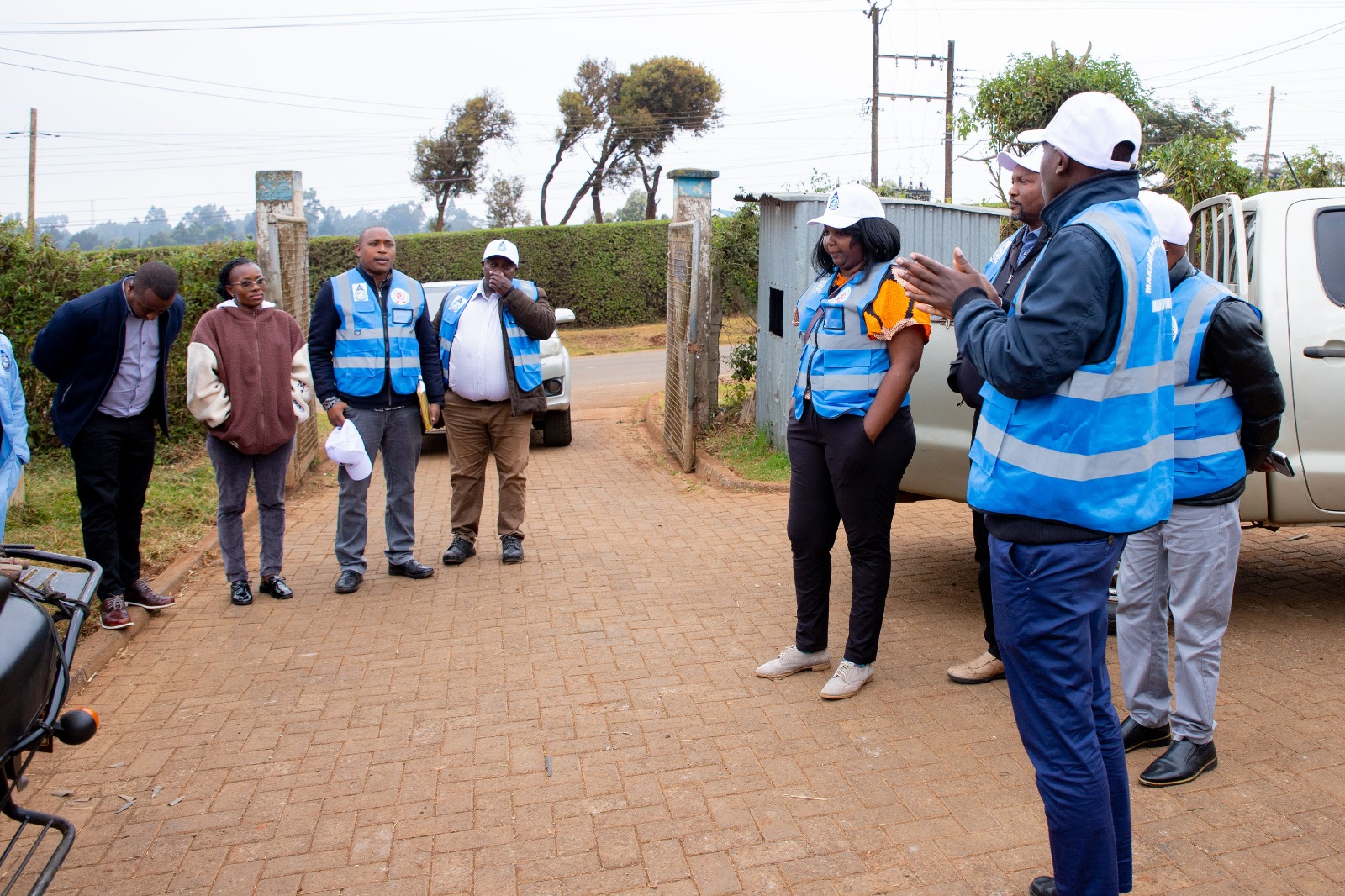 LWSC Technical Board visit at Limuru Scheme Office, Maji Centre - photo 1