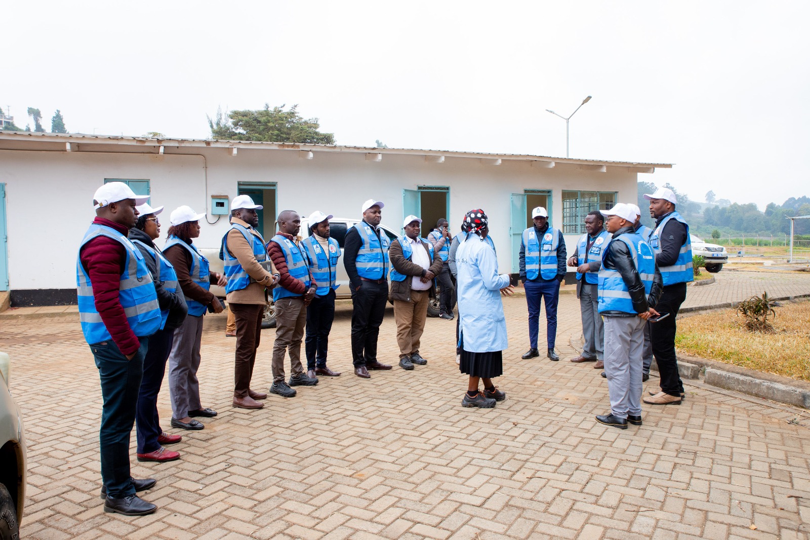 LWSC Technical Board visit at Limuru Sewerage Treatment Plant - photo 1