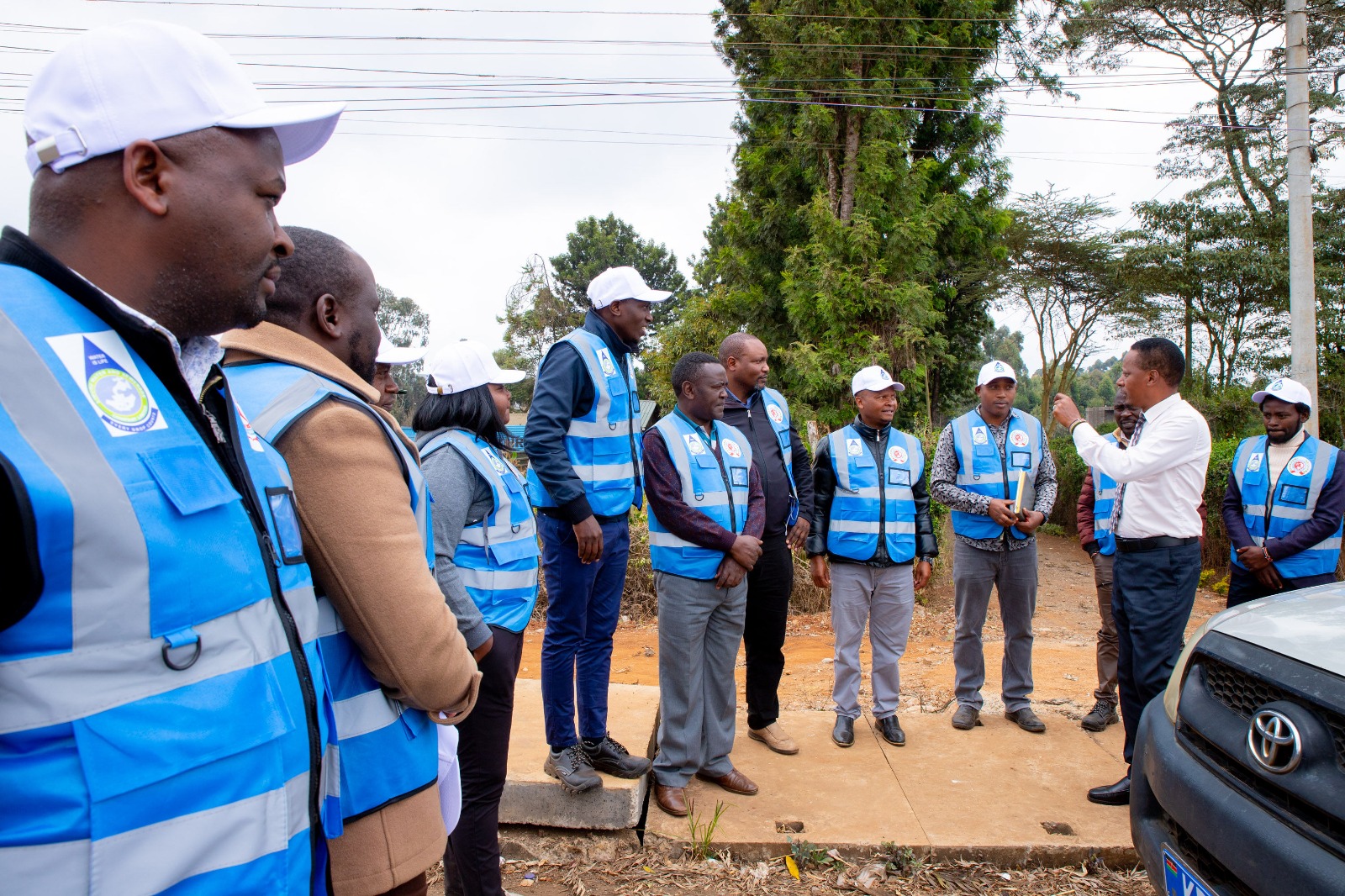 LWSC Technical Board visit at the ongoing Tilisi Water Project - photo 1